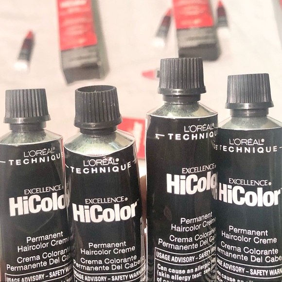 L’Oreal HiColor Bundle. Copper Red & Red Fire Dye Developer + Protein Filler - Picture 8 of 13